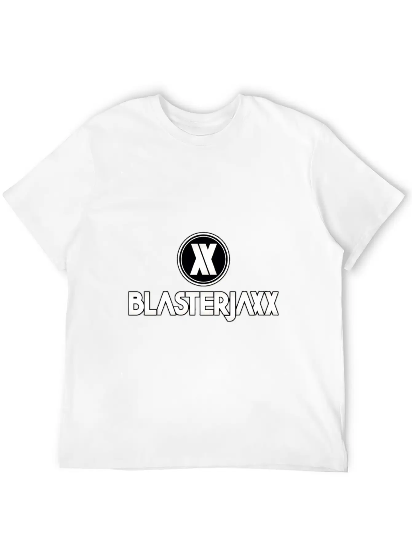 Blasterjaxx Black Breathable Graphic T-Shirt – Perfect For Casual Days