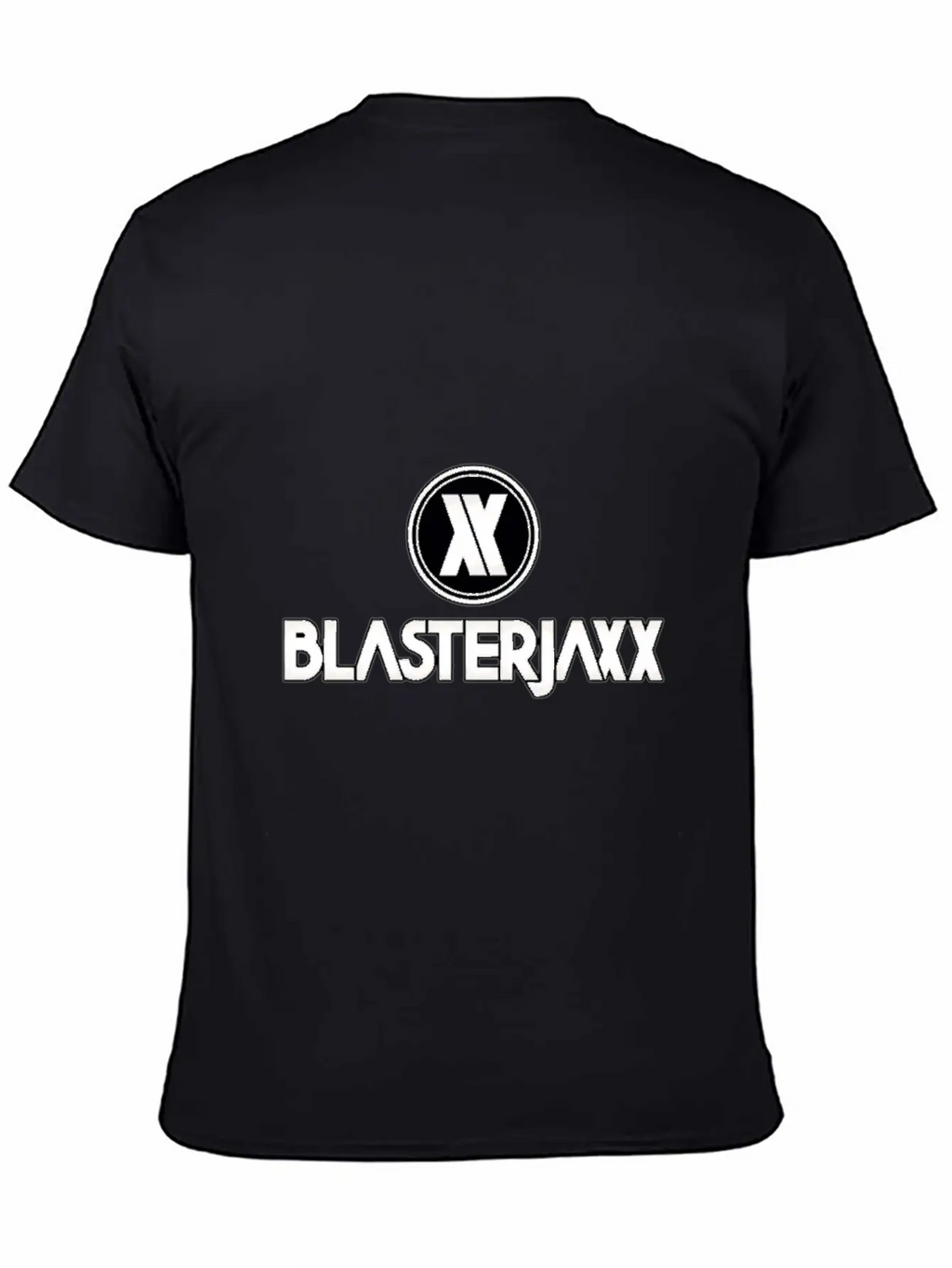 Blasterjaxx Black Breathable Graphic T-Shirt – Perfect For Casual Days