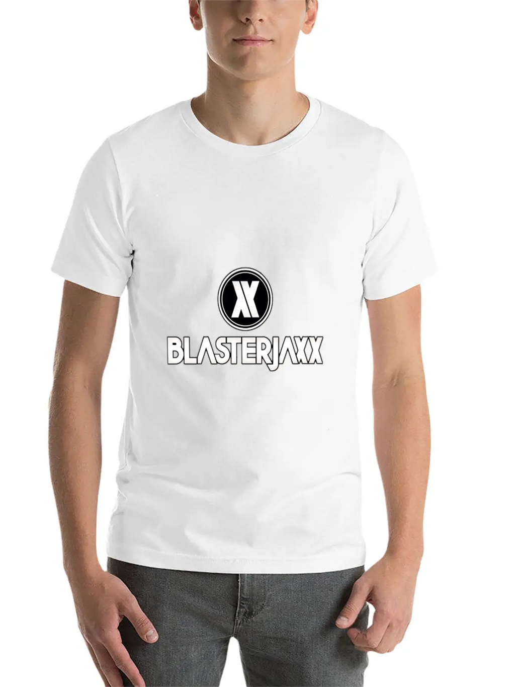 Blasterjaxx Black Breathable Graphic T-Shirt – Perfect For Casual Days