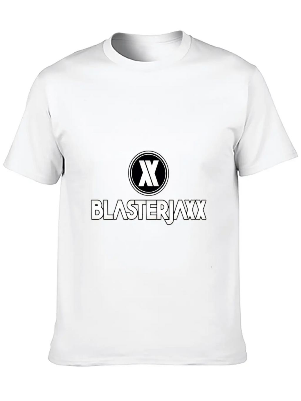Blasterjaxx Black Breathable Graphic T-Shirt – Perfect For Casual Days