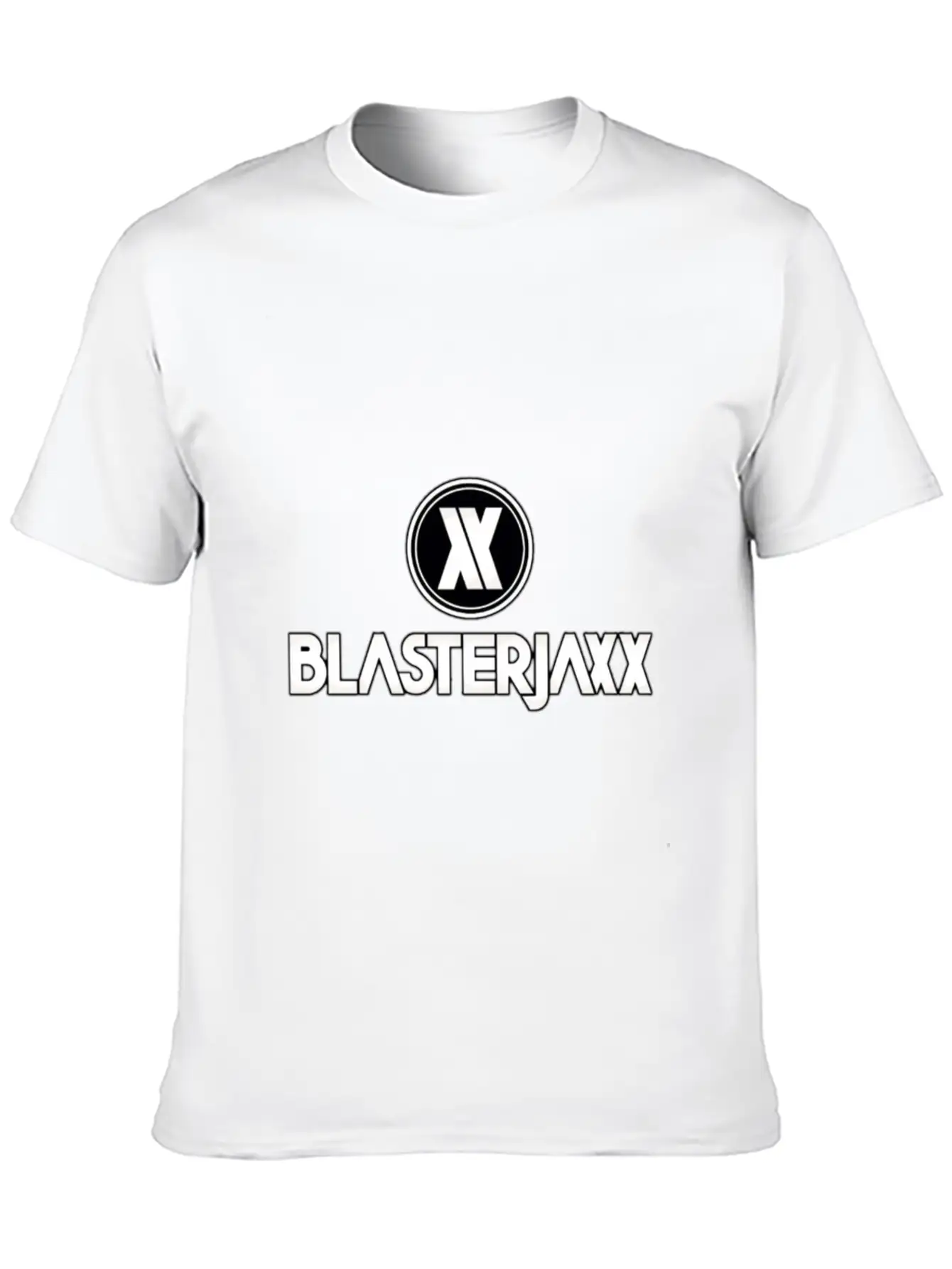 Blasterjaxx Black Breathable Graphic T-Shirt – Perfect For Casual Days