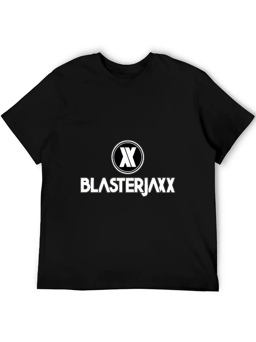 Blasterjaxx Black Breathable Graphic T-Shirt – Perfect For Casual Days