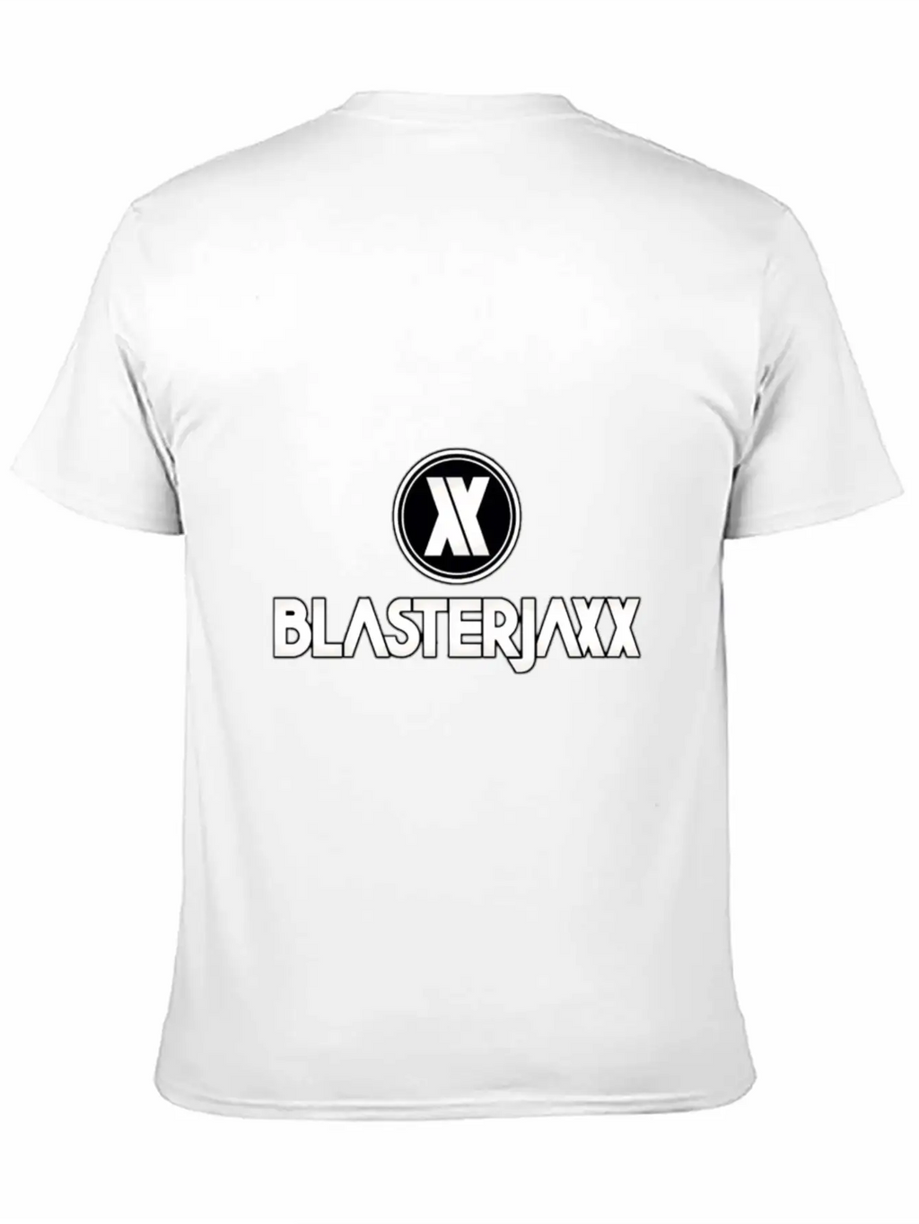 Blasterjaxx Black Breathable Graphic T-Shirt – Perfect For Casual Days