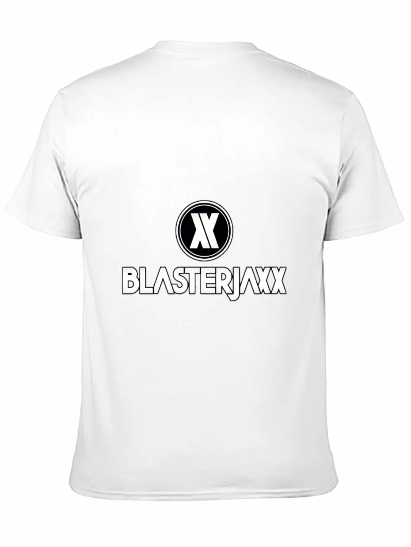 Blasterjaxx Black Breathable Graphic T-Shirt – Perfect For Casual Days