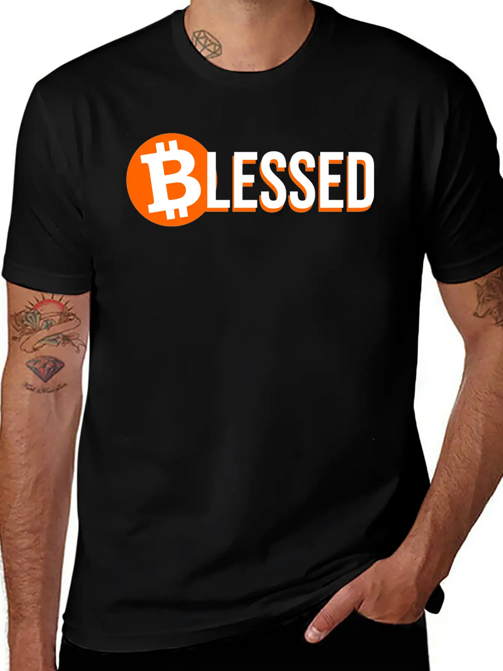 Blessed Breathable Soft Cotton T-Shirt – Timeless Casual Look