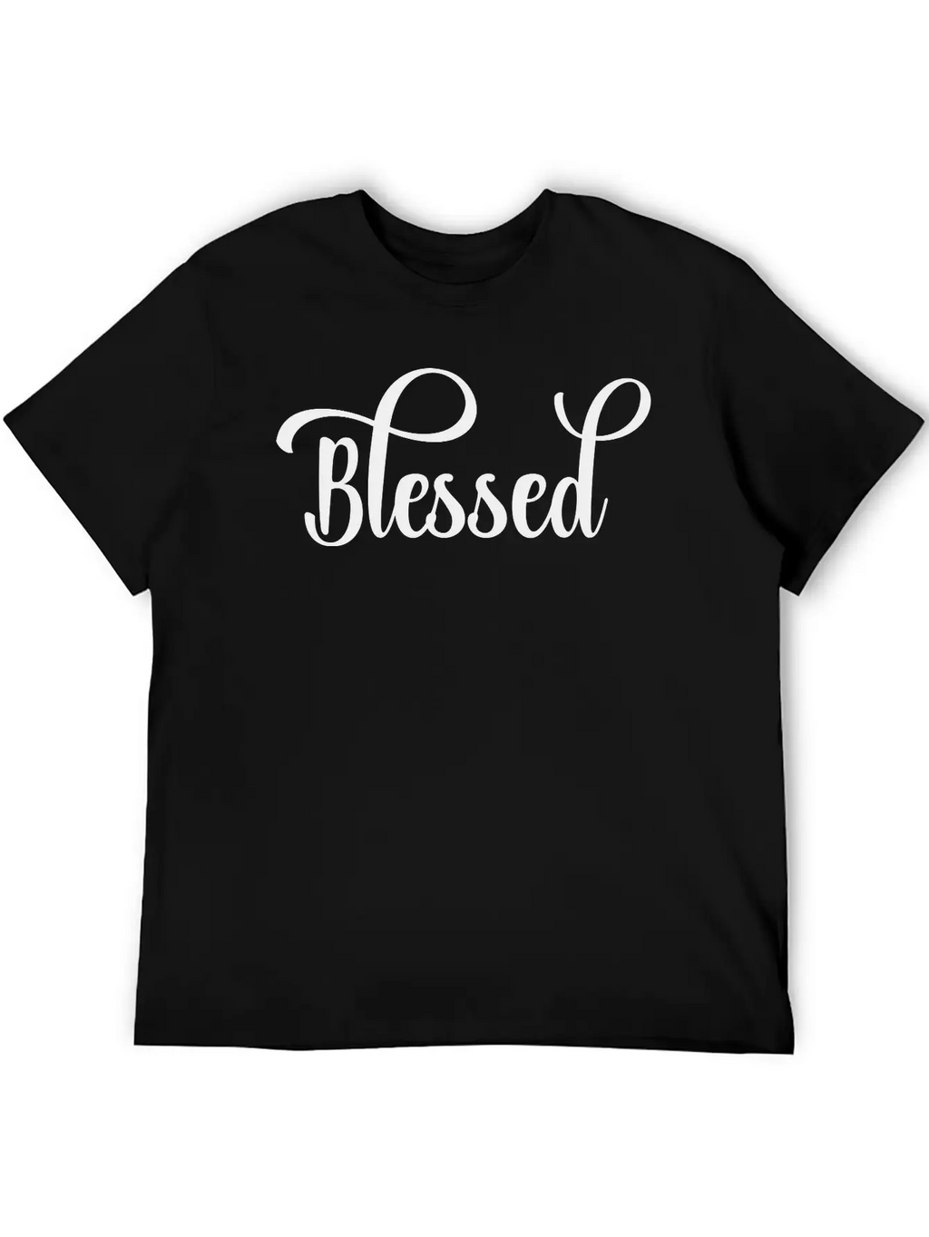 Blessed, Christian, Faith, Saying, Quote Relaxed Everyday Tee – Lightweight And Durable Cotton