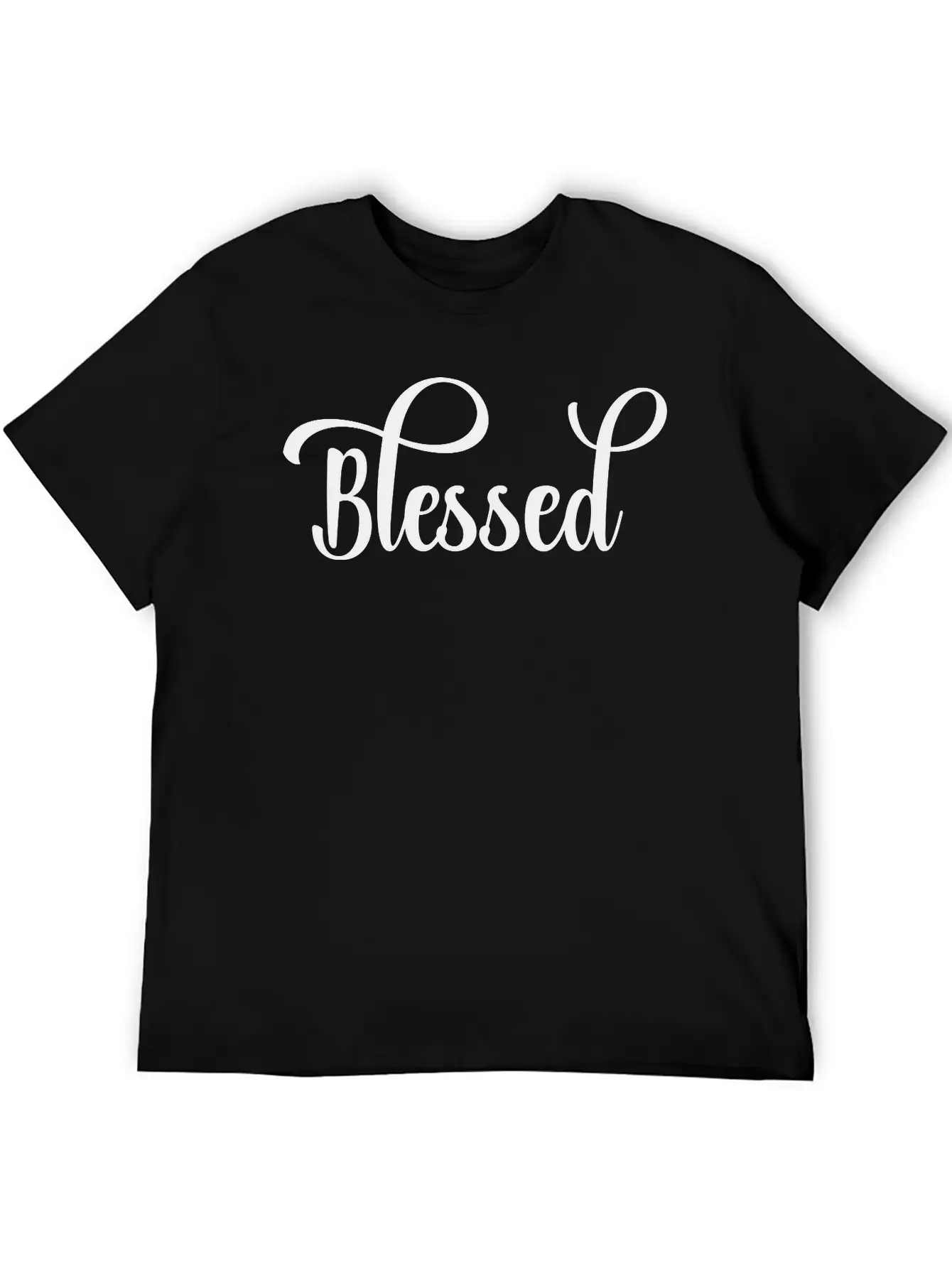 Blessed, Christian, Faith, Saying, Quote Relaxed Everyday Tee – Lightweight And Durable Cotton