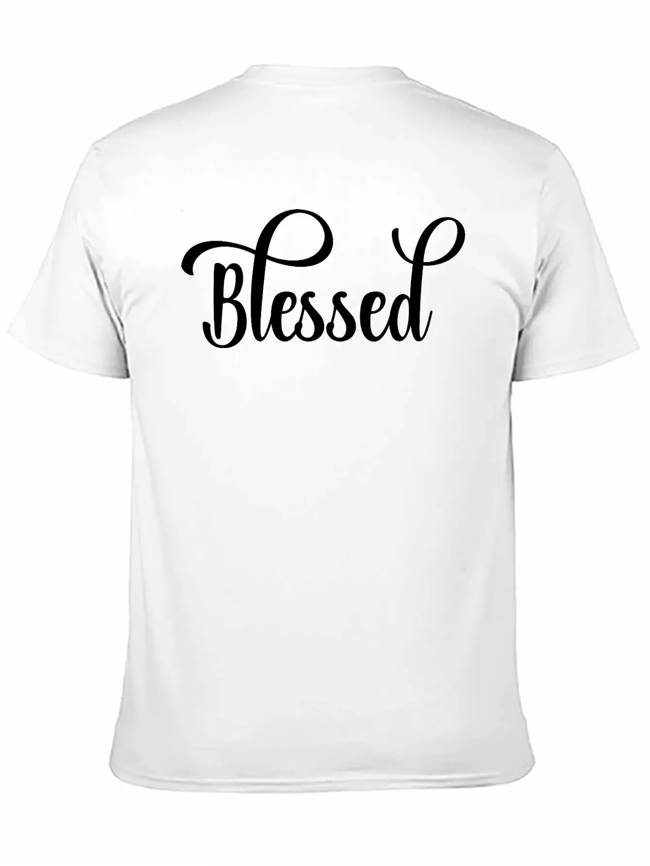 Blessed, Christian, Faith, Saying, Quote Relaxed Everyday Tee – Lightweight And Durable Cotton