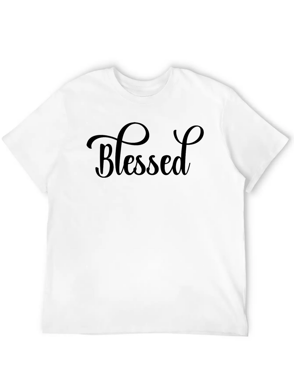 Blessed, Christian, Faith, Saying, Quote Relaxed Everyday Tee – Lightweight And Durable Cotton