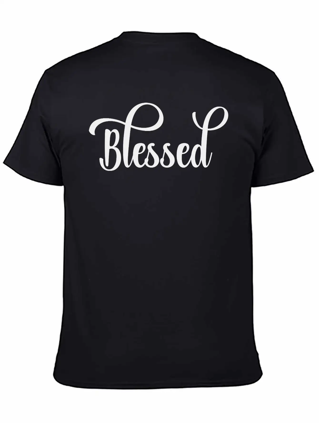 Blessed, Christian, Faith, Saying, Quote Relaxed Everyday Tee – Lightweight And Durable Cotton