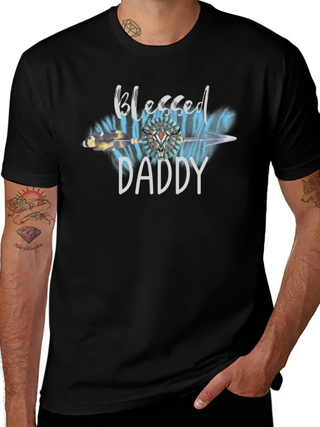BLESSED Dad Classic Cotton Tee – Unisex Comfort For Any Season