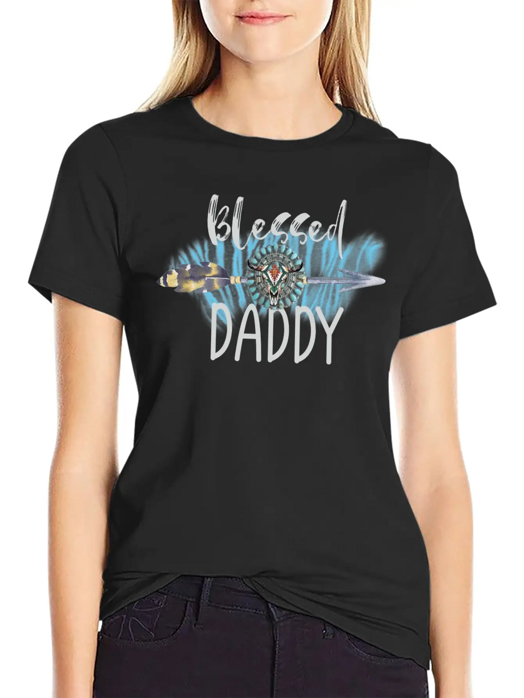 BLESSED Dad Classic Cotton Tee – Unisex Comfort For Any Season