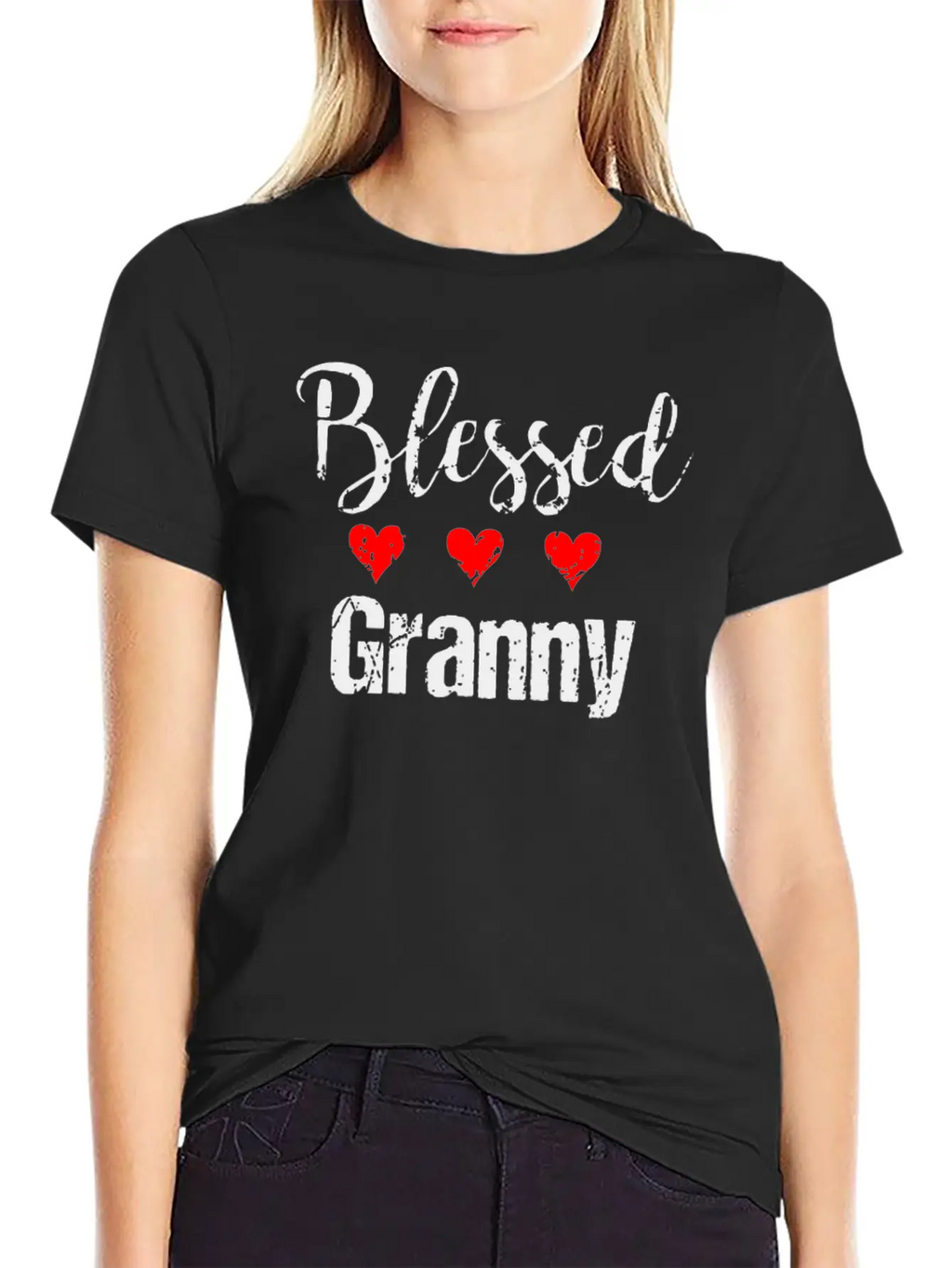 Blessed Granny Essential Cotton Tee For Daily Outfits – Unisex Style