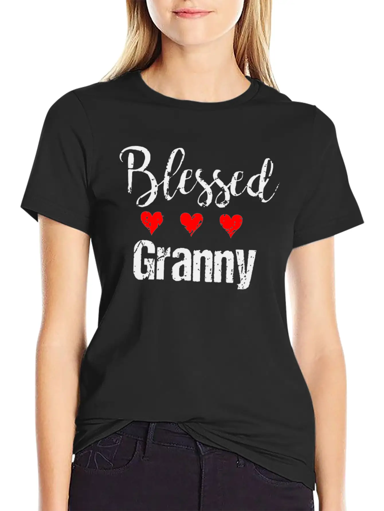 Blessed Granny Essential Cotton Tee For Daily Outfits – Unisex Style