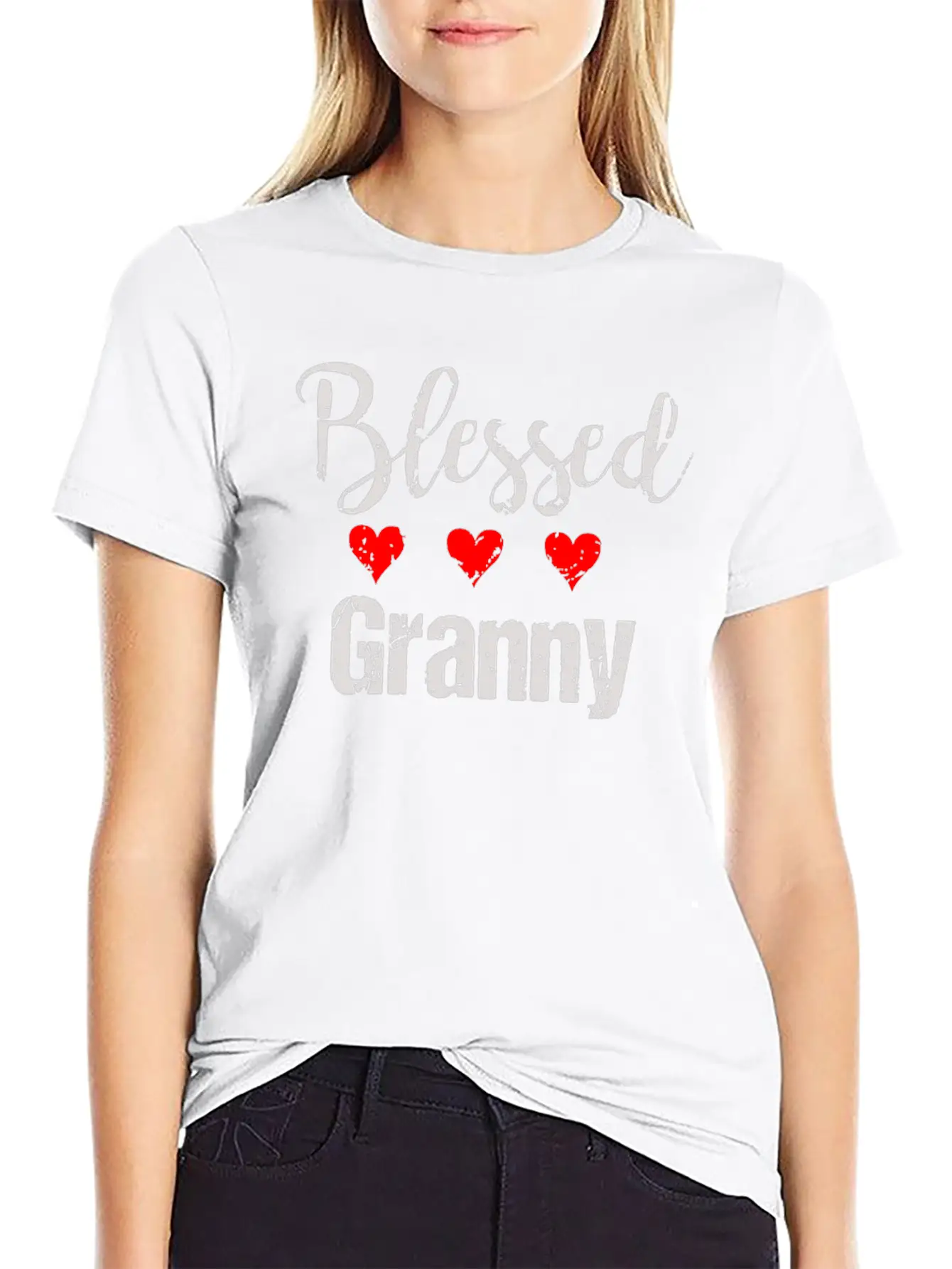 Blessed Granny Essential Cotton Tee For Daily Outfits – Unisex Style