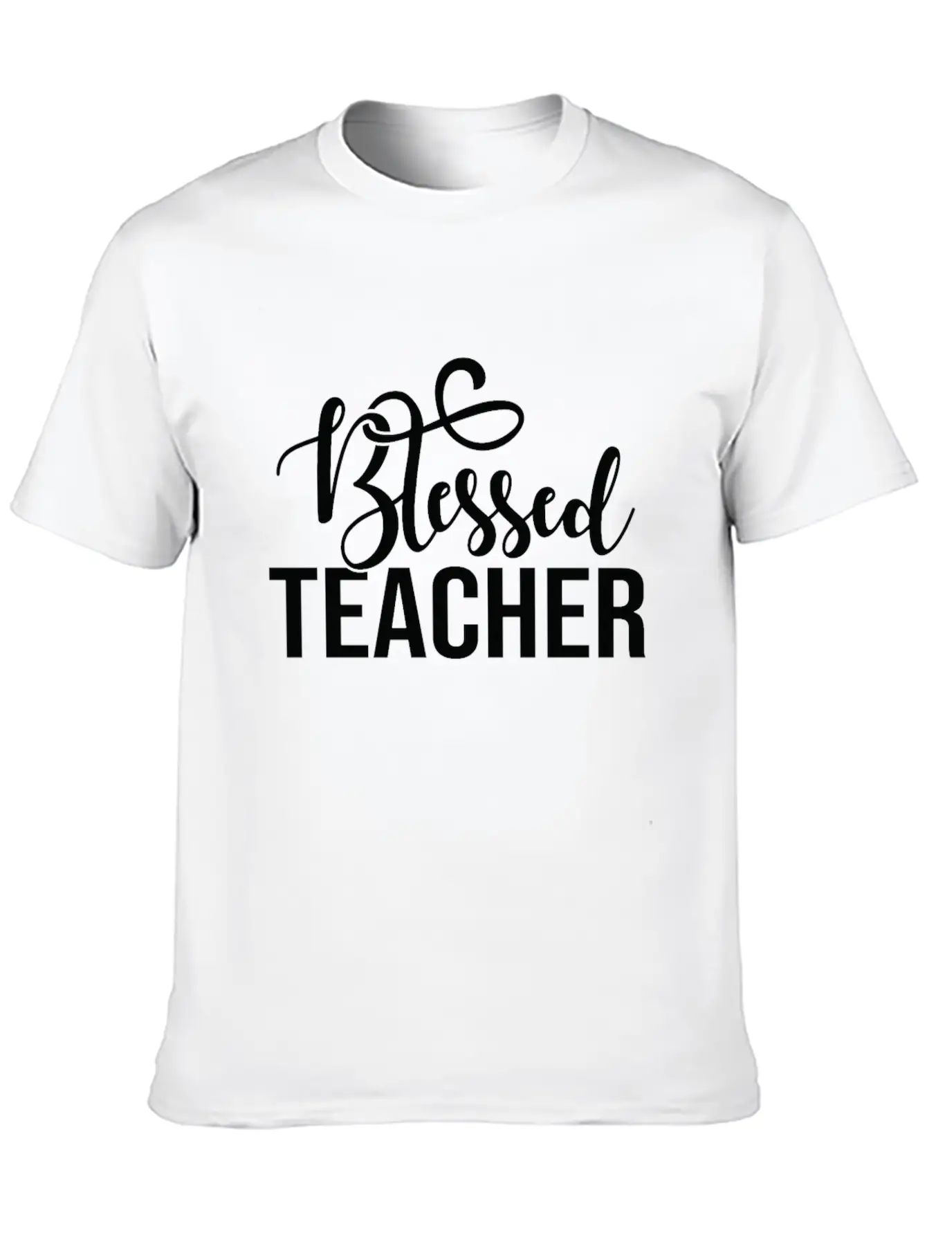 Blessed Teacher Classic Cotton Tee – Unisex Comfort For Any Season