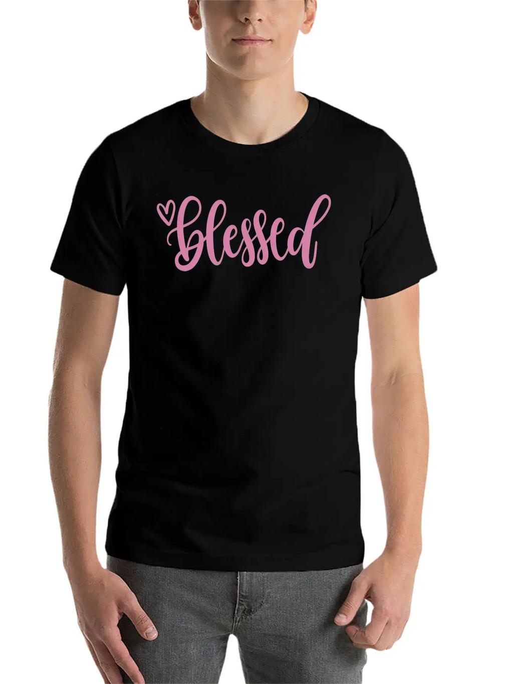 Blessed Unisex Casual T-Shirt – Clean Design For Daily Comfort