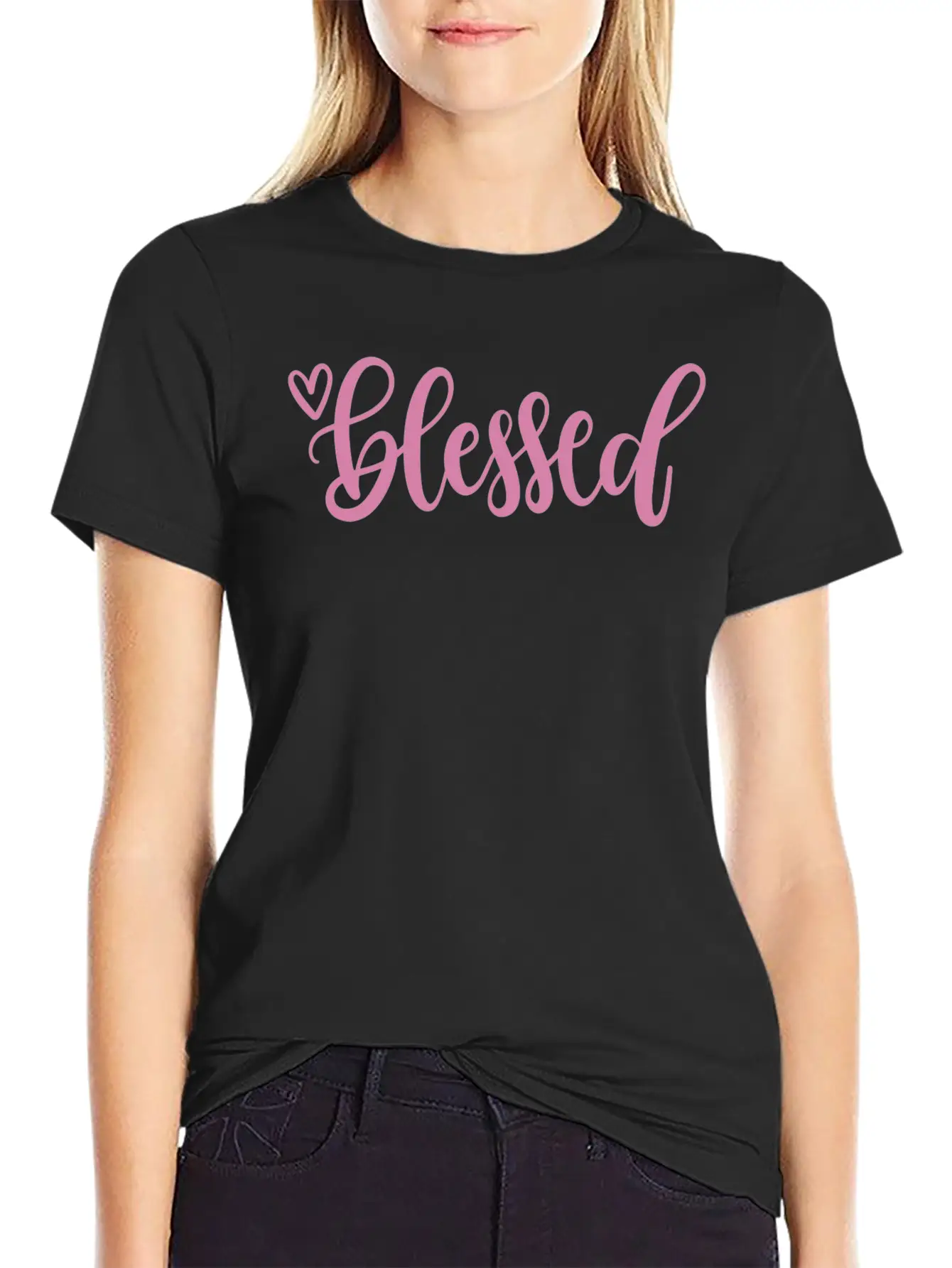 Blessed Unisex Casual T-Shirt – Clean Design For Daily Comfort