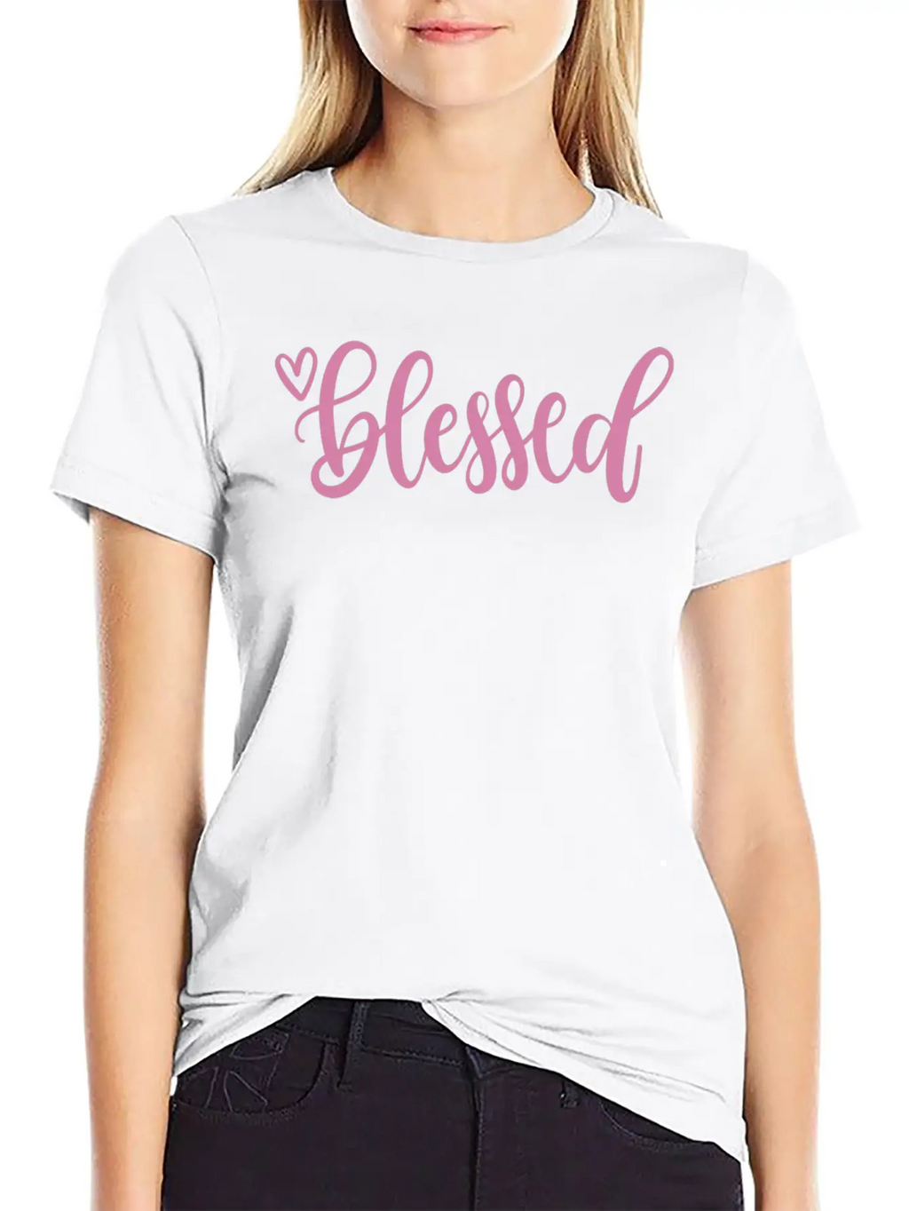 Blessed Unisex Casual T-Shirt – Clean Design For Daily Comfort