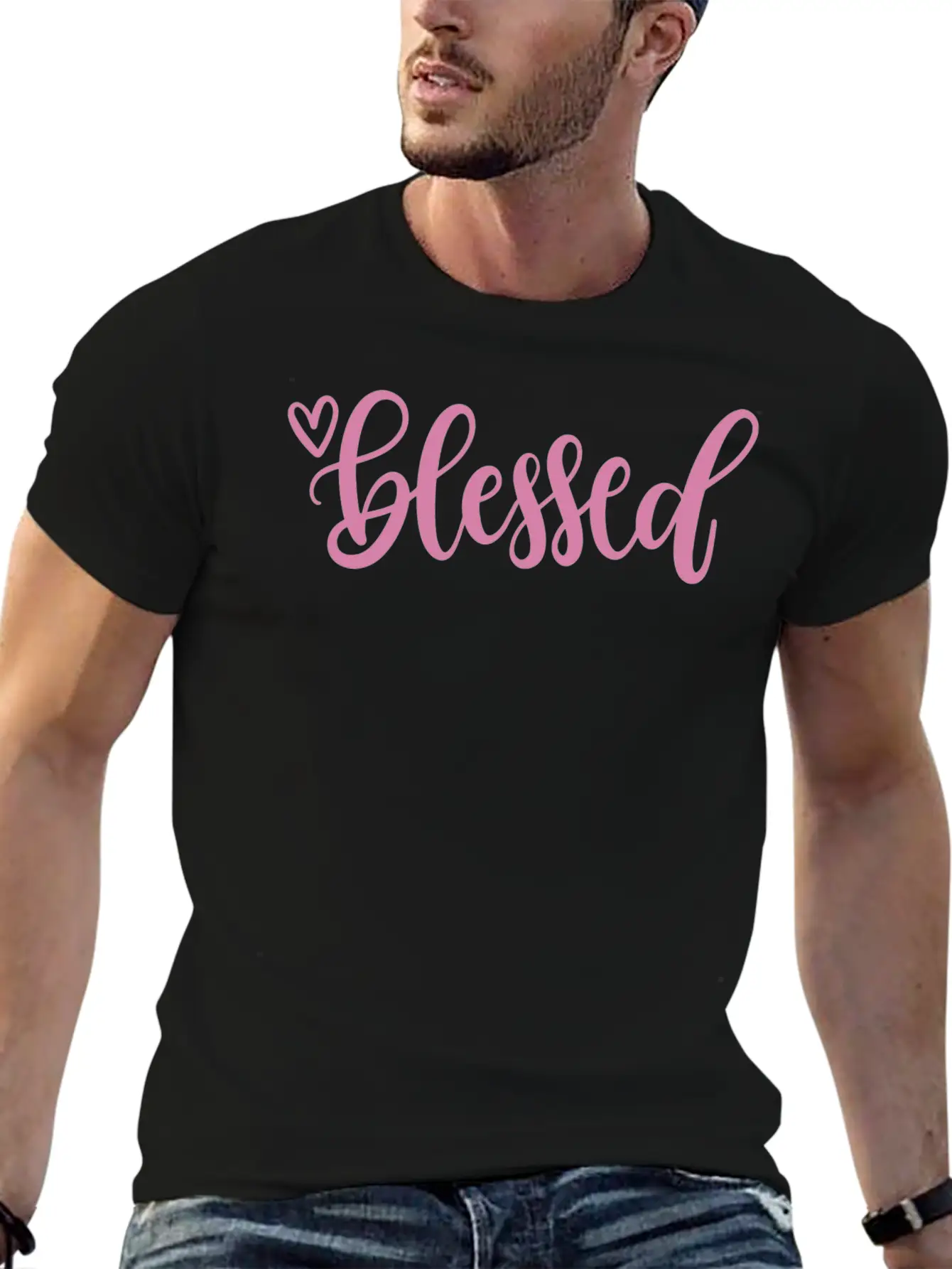 Blessed Unisex Casual T-Shirt – Clean Design For Daily Comfort