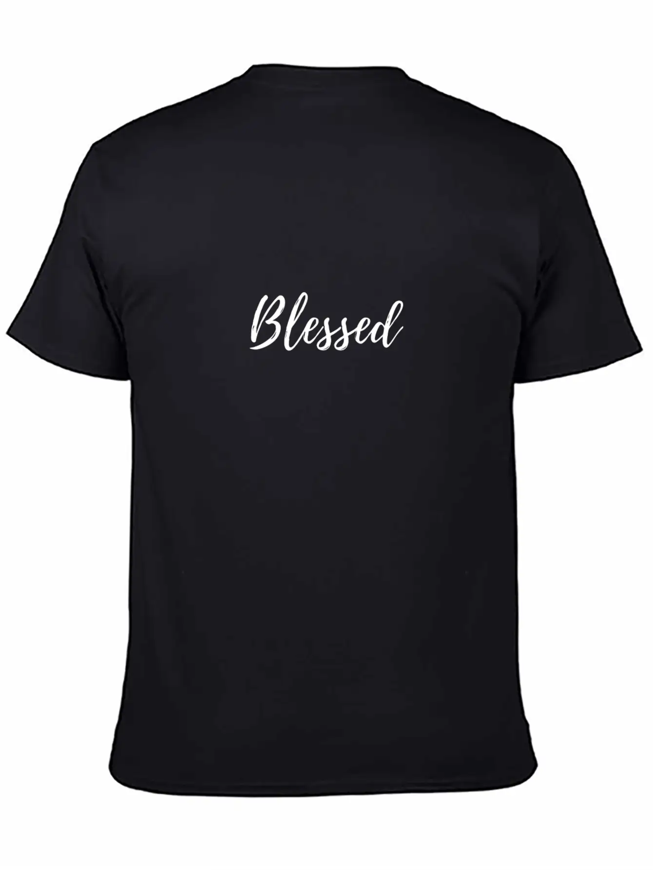 Blessed. (White) Classic Cotton Tee – Unisex Comfort For Any Season