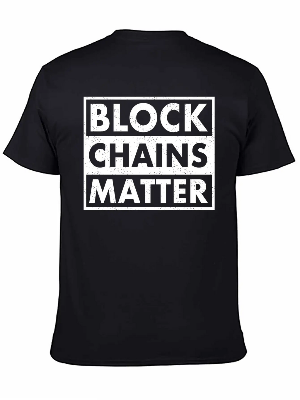 BLOCKCHAINS MATTER Essential Cotton Tee For Daily Outfits – Unisex Style