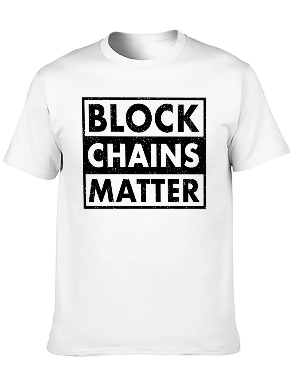 BLOCKCHAINS MATTER Essential Cotton Tee For Daily Outfits – Unisex Style