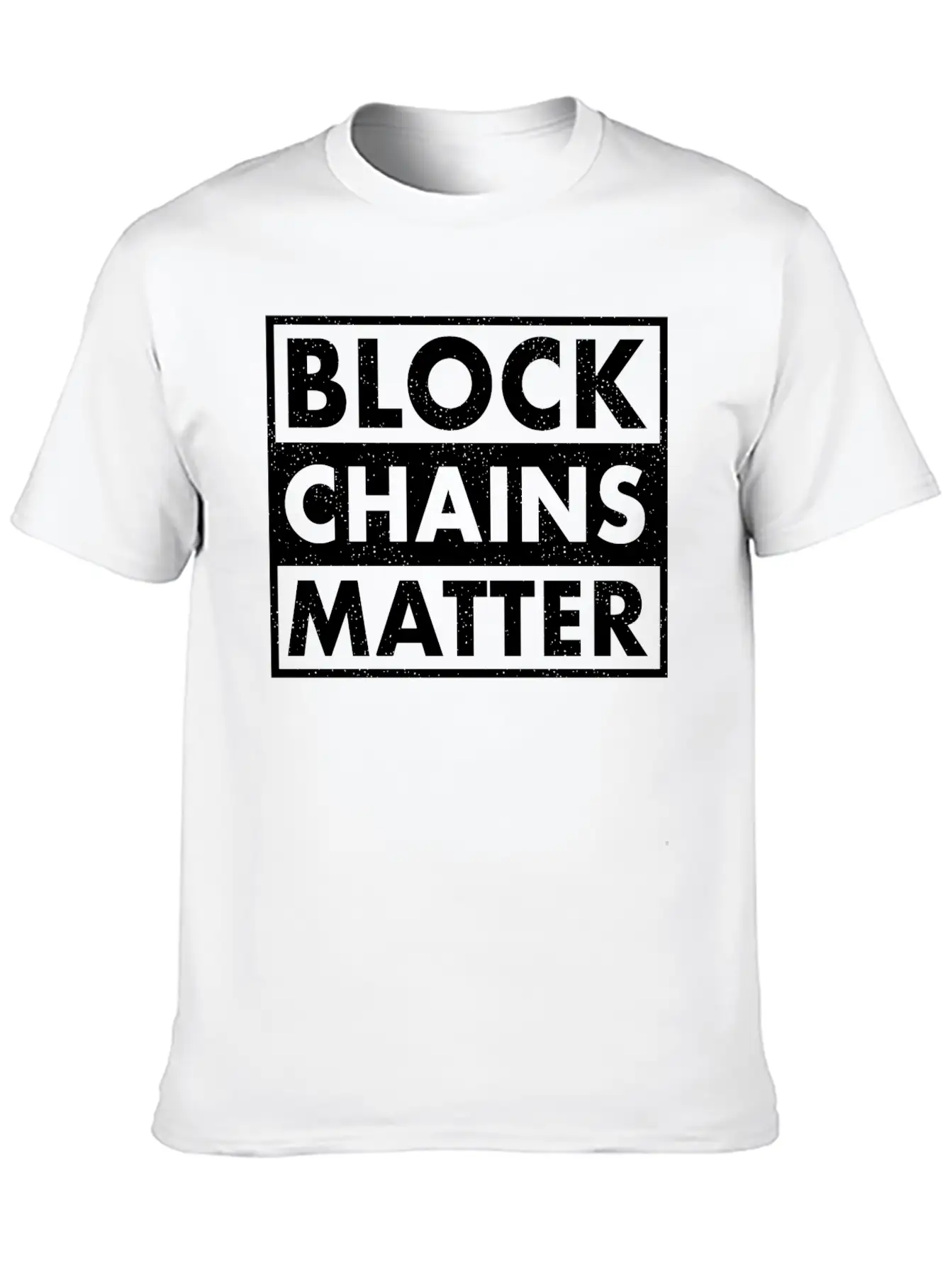 BLOCKCHAINS MATTER Essential Cotton Tee For Daily Outfits – Unisex Style