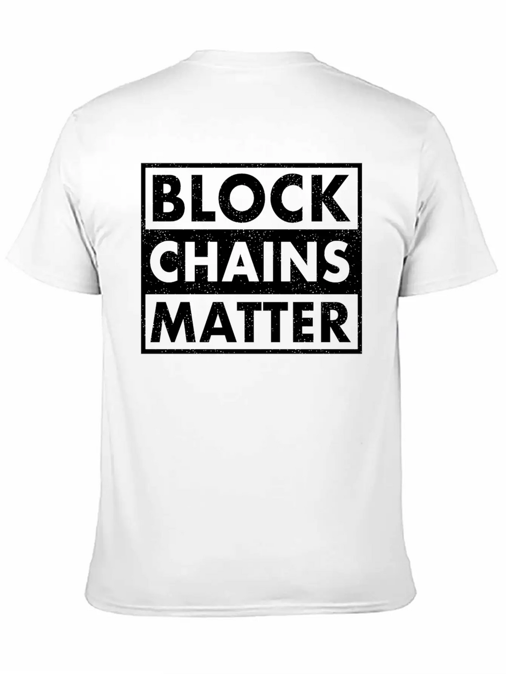 BLOCKCHAINS MATTER Essential Cotton Tee For Daily Outfits – Unisex Style