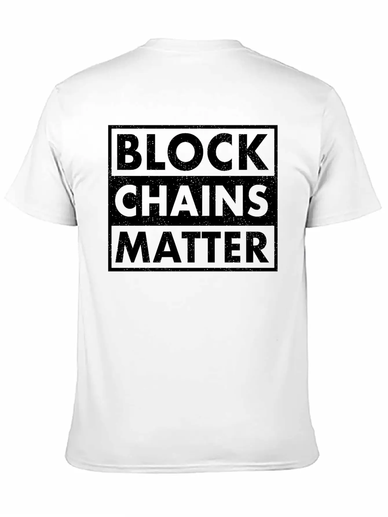 BLOCKCHAINS MATTER Essential Cotton Tee For Daily Outfits – Unisex Style
