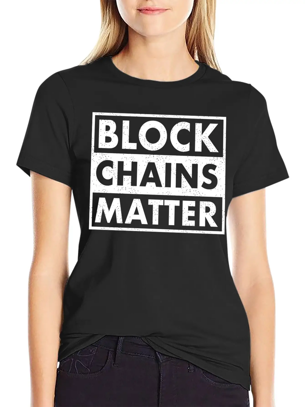 BLOCKCHAINS MATTER Essential Cotton Tee For Daily Outfits – Unisex Style