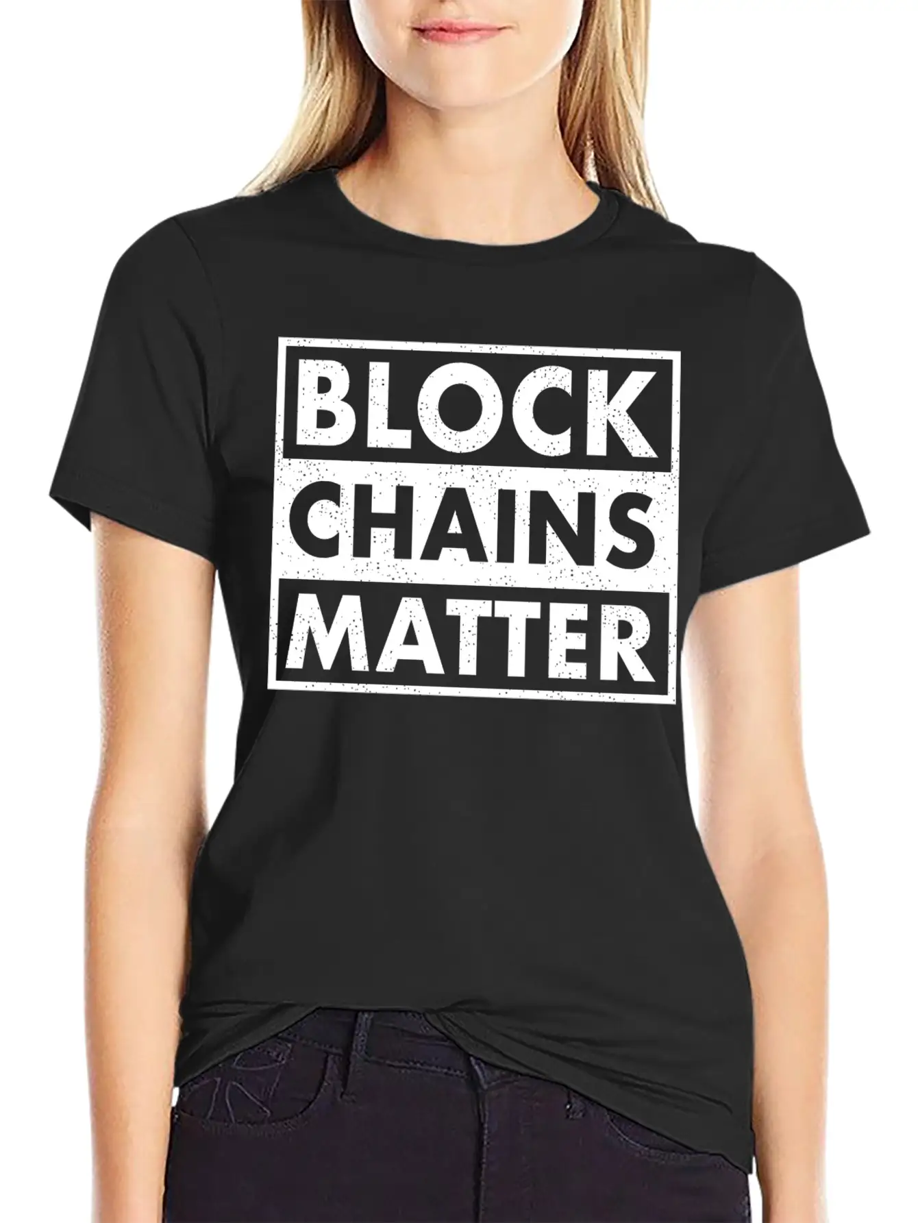 BLOCKCHAINS MATTER Essential Cotton Tee For Daily Outfits – Unisex Style
