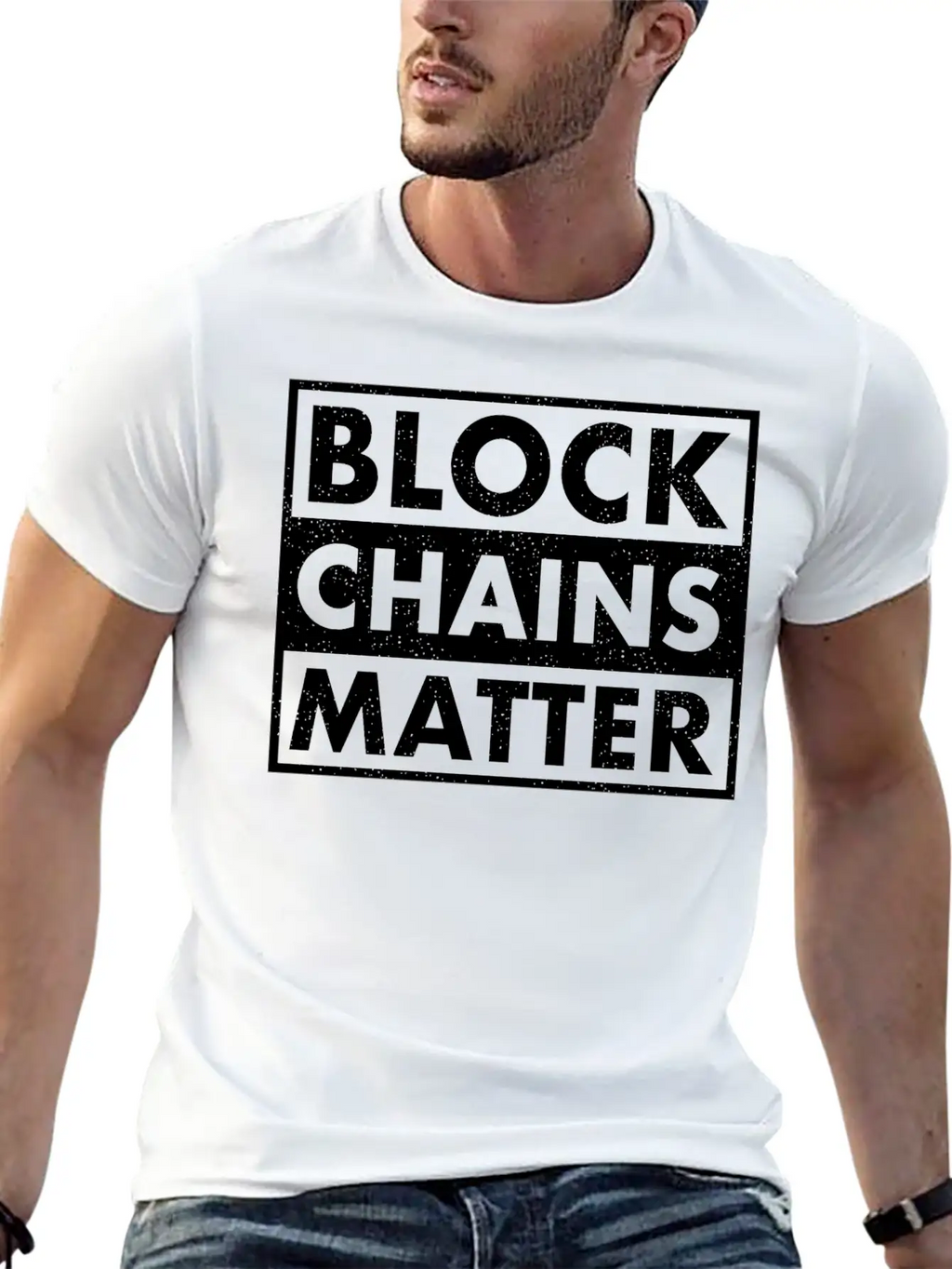 BLOCKCHAINS MATTER Essential Cotton Tee For Daily Outfits – Unisex Style