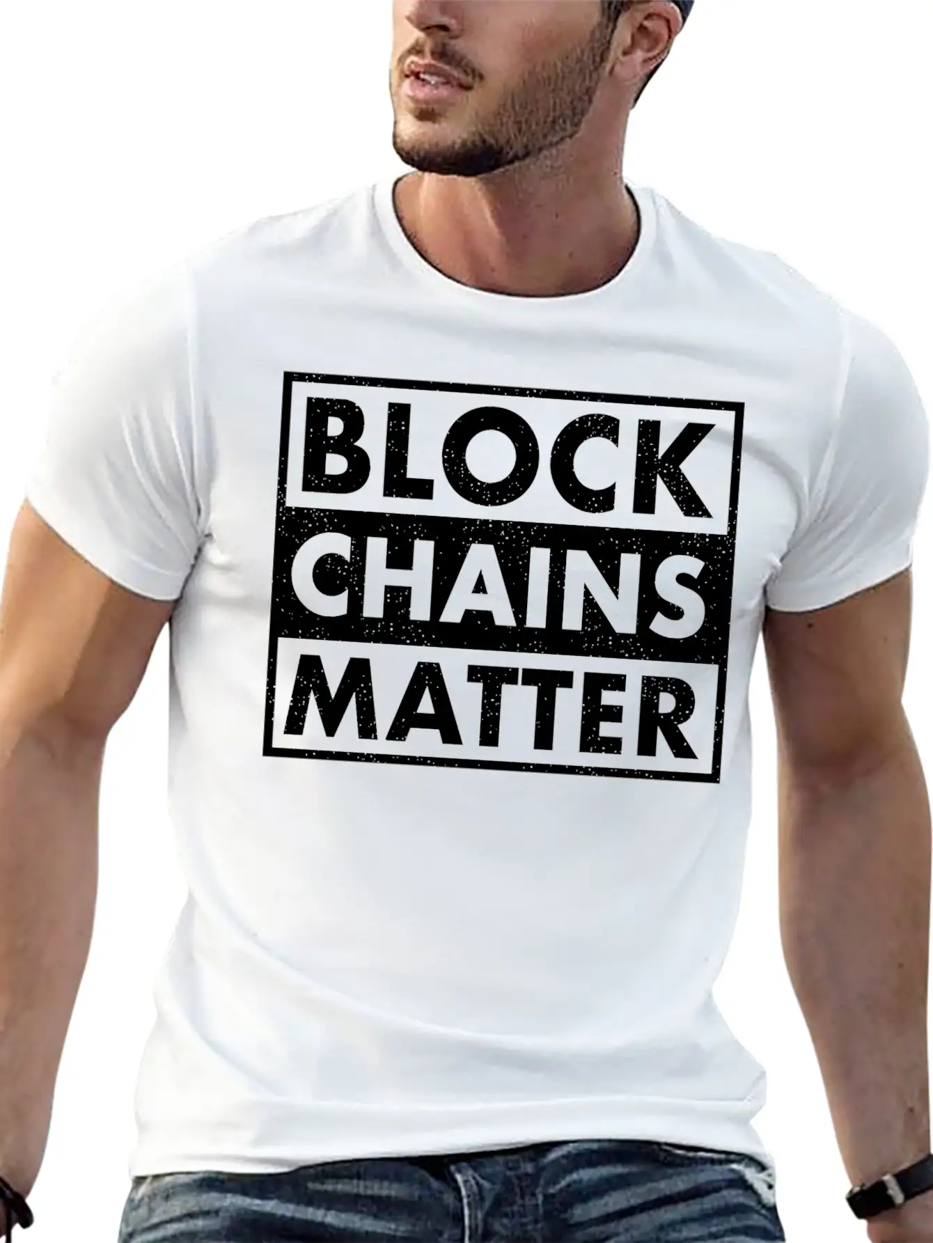 BLOCKCHAINS MATTER Essential Cotton Tee For Daily Outfits – Unisex Style