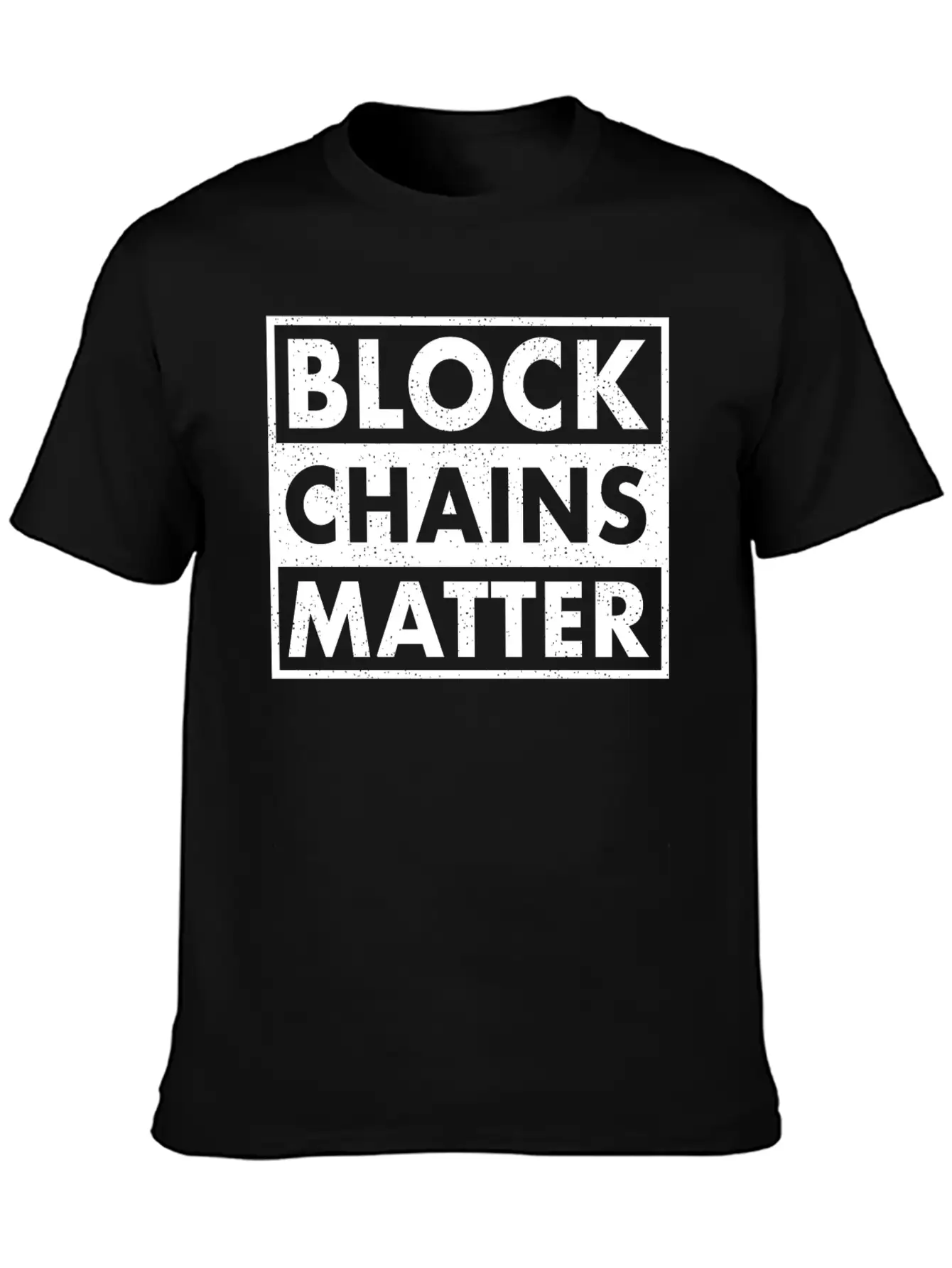 BLOCKCHAINS MATTER Essential Cotton Tee For Daily Outfits – Unisex Style