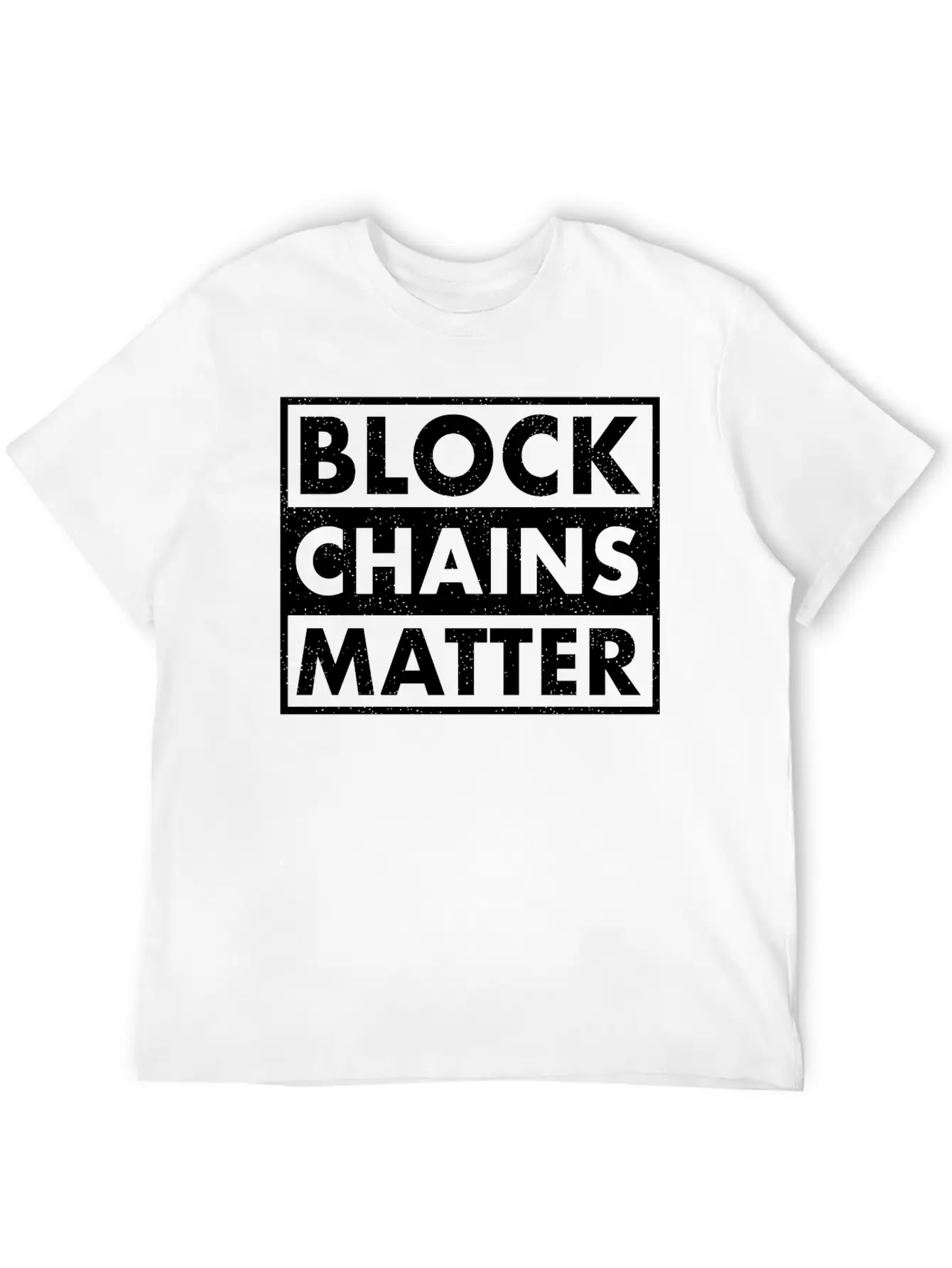 BLOCKCHAINS MATTER Essential Cotton Tee For Daily Outfits – Unisex Style