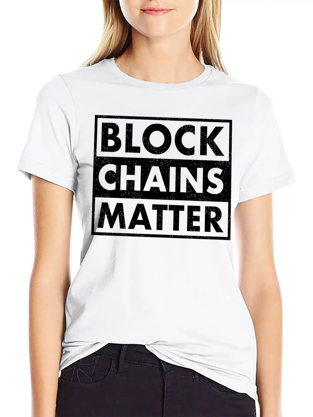 BLOCKCHAINS MATTER Essential Cotton Tee For Daily Outfits – Unisex Style