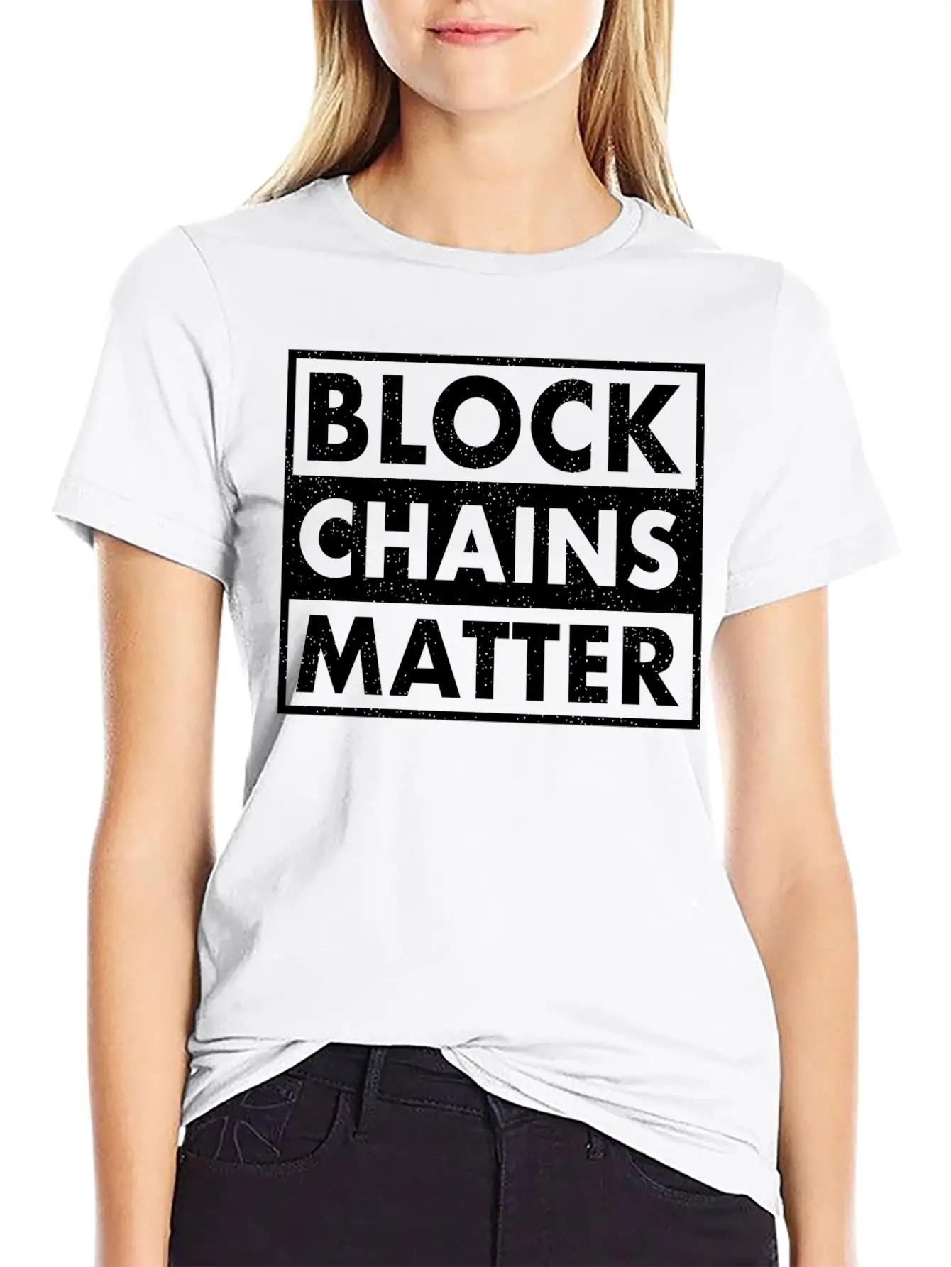 BLOCKCHAINS MATTER Essential Cotton Tee For Daily Outfits – Unisex Style