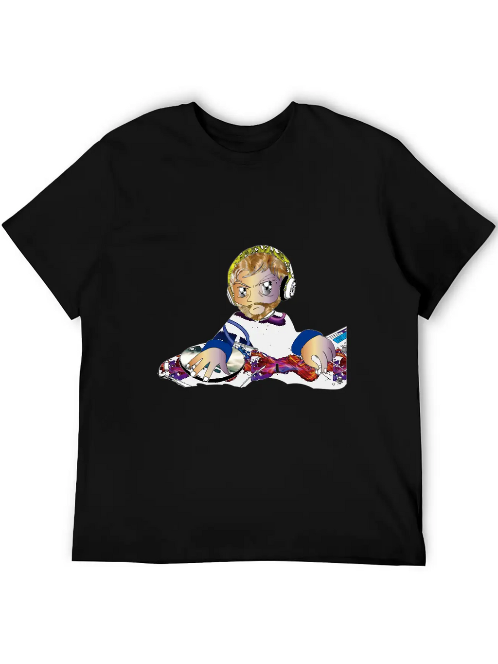 Blond Dj Classic Cotton Tee – Unisex Comfort For Any Season