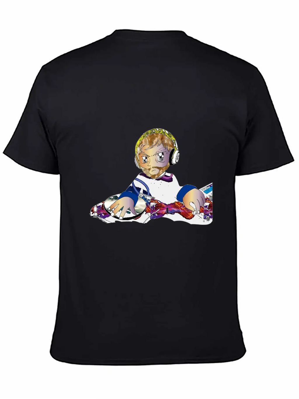 Blond Dj Classic Cotton Tee – Unisex Comfort For Any Season