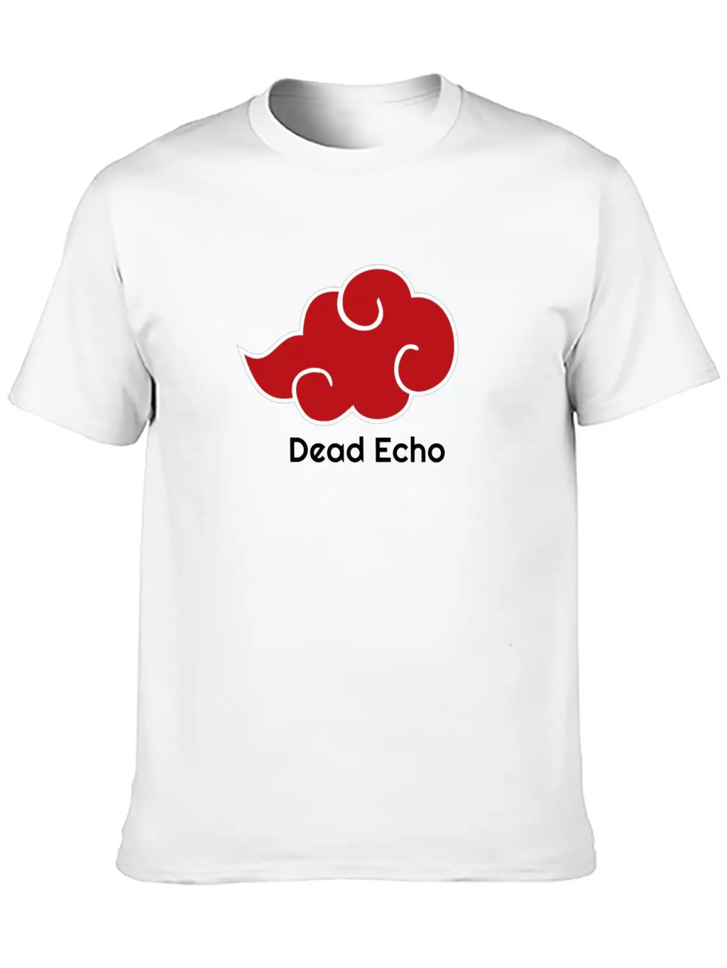 BloodCloudWritingBlack Relaxed Everyday Tee – Lightweight And Durable Cotton