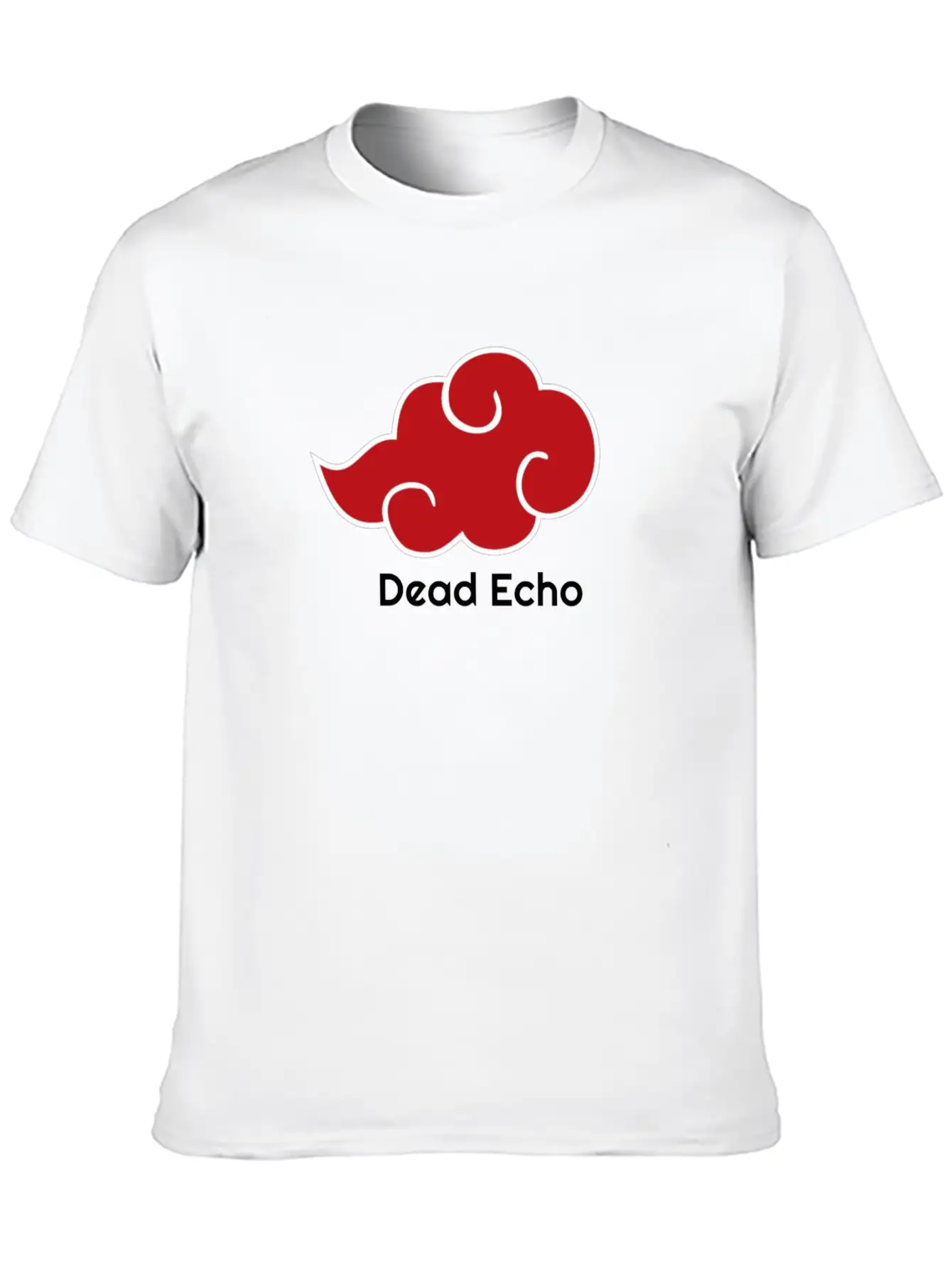 BloodCloudWritingBlack Relaxed Everyday Tee – Lightweight And Durable Cotton