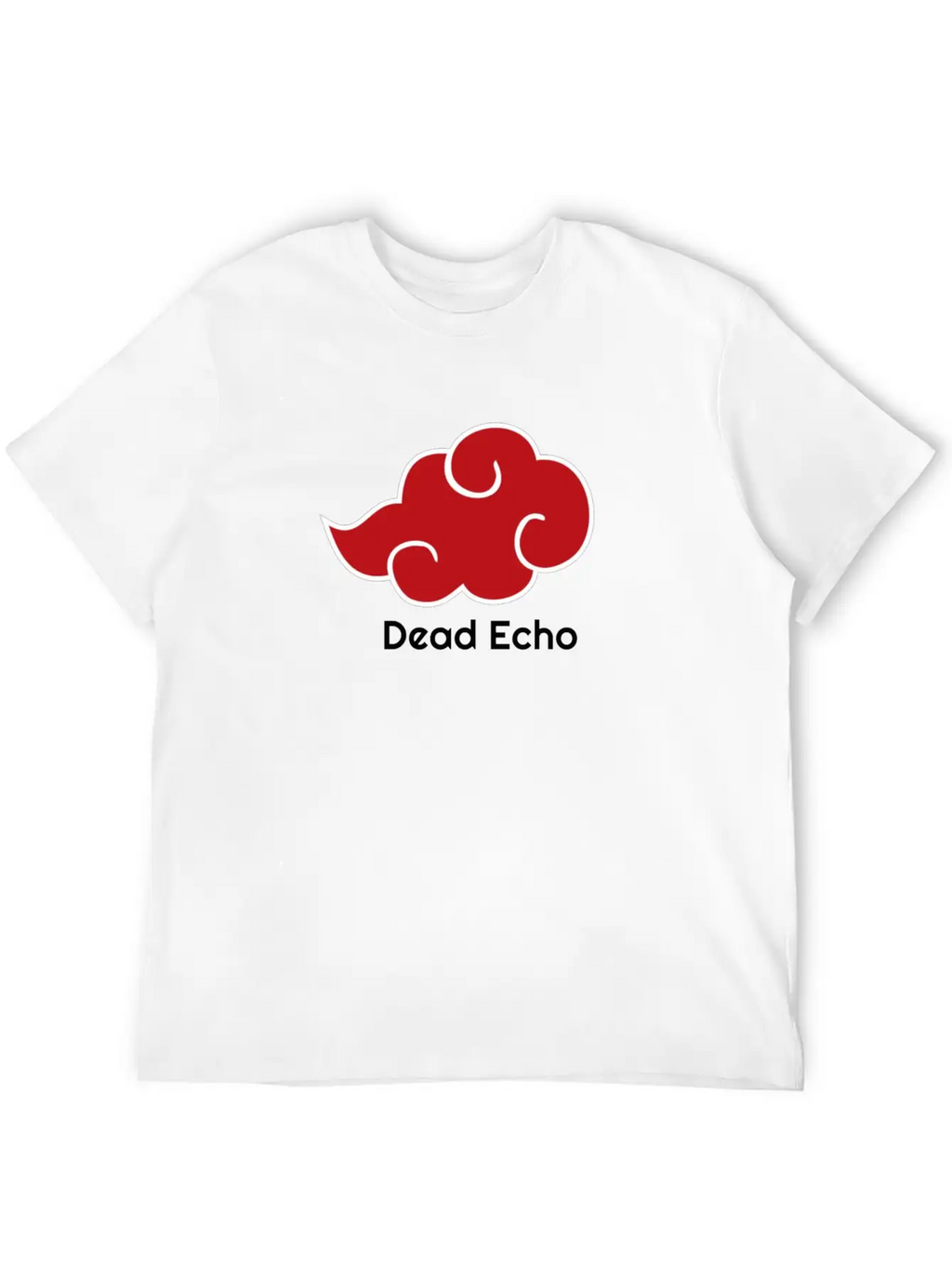 BloodCloudWritingBlack Relaxed Everyday Tee – Lightweight And Durable Cotton