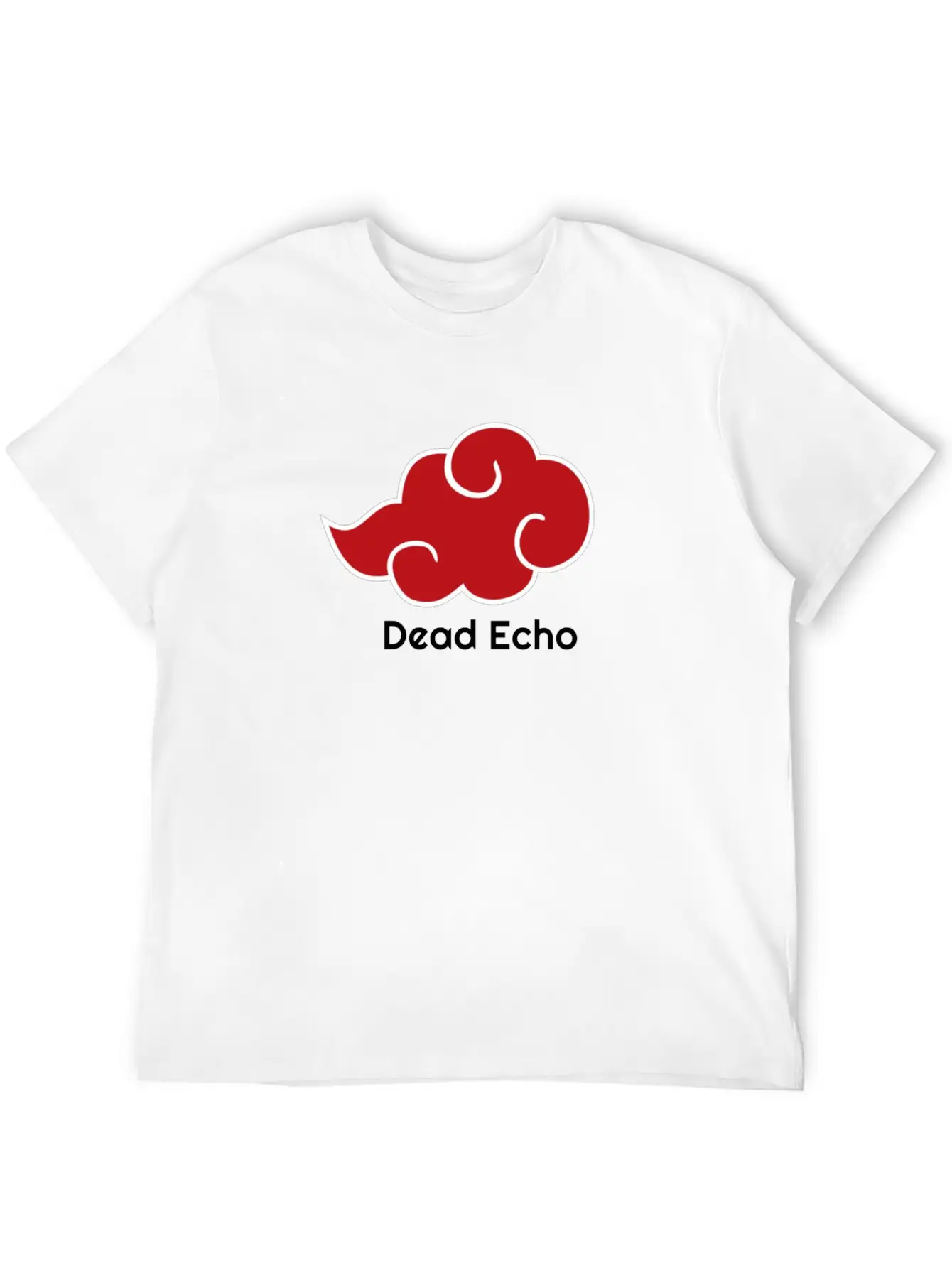 BloodCloudWritingBlack Relaxed Everyday Tee – Lightweight And Durable Cotton