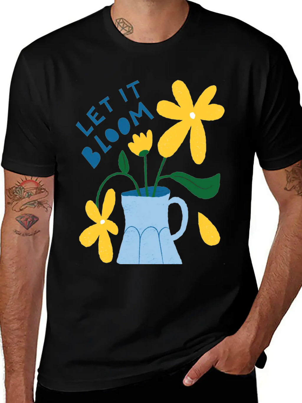 Bloom And Grow Breathable Graphic T-Shirt – Perfect For Casual Days