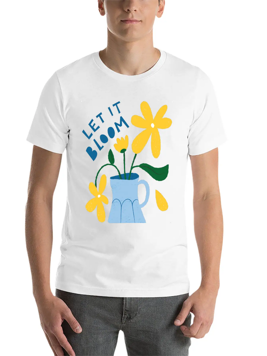 Bloom And Grow Breathable Graphic T-Shirt – Perfect For Casual Days