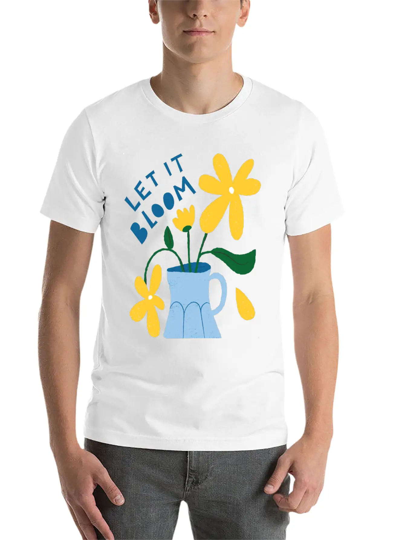 Bloom And Grow Breathable Graphic T-Shirt – Perfect For Casual Days