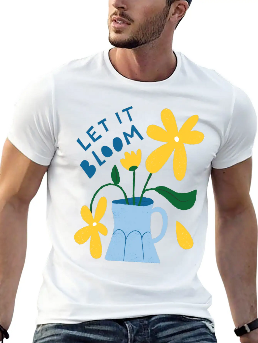 Bloom And Grow Breathable Graphic T-Shirt – Perfect For Casual Days