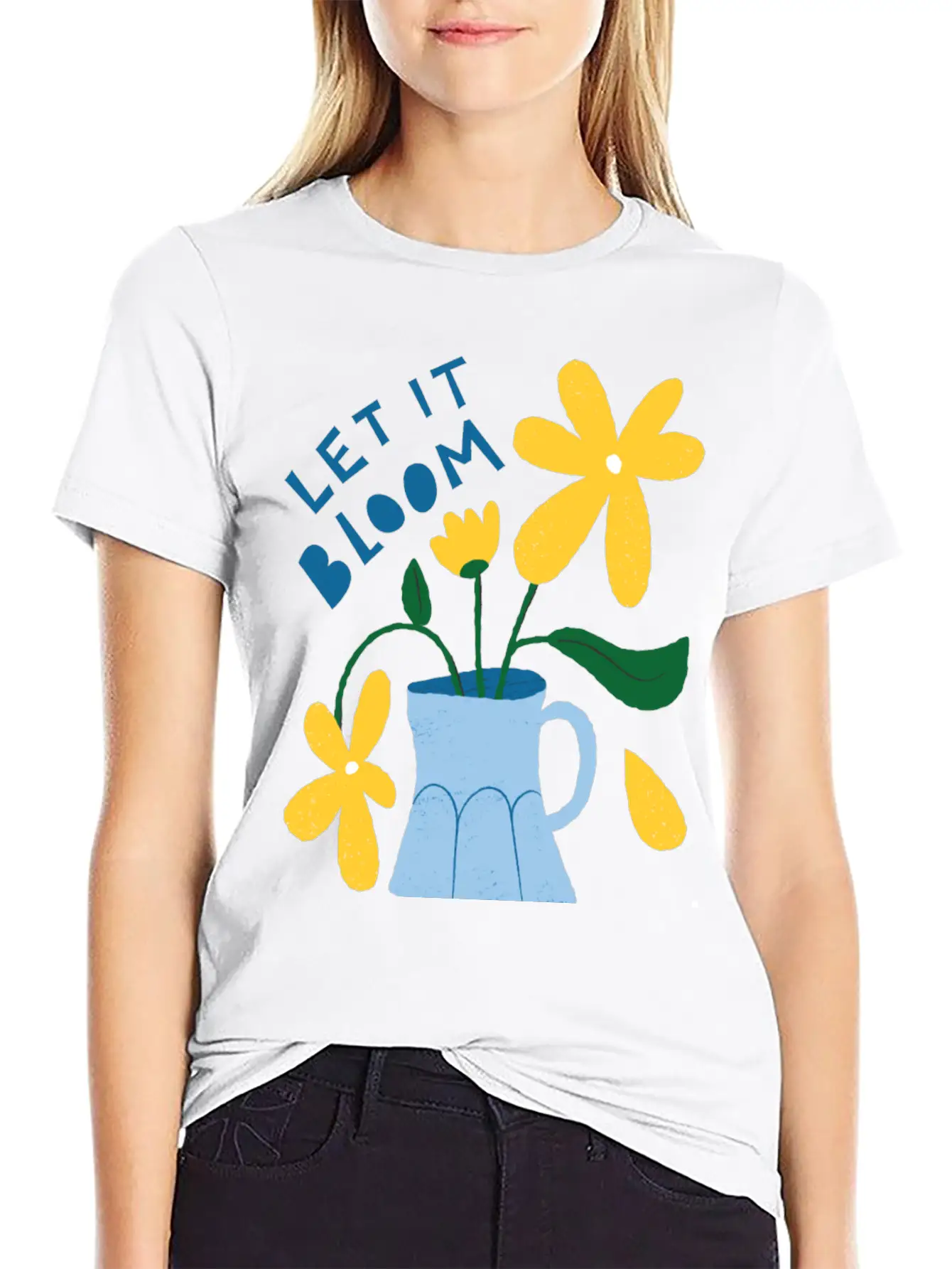 Bloom And Grow Breathable Graphic T-Shirt – Perfect For Casual Days