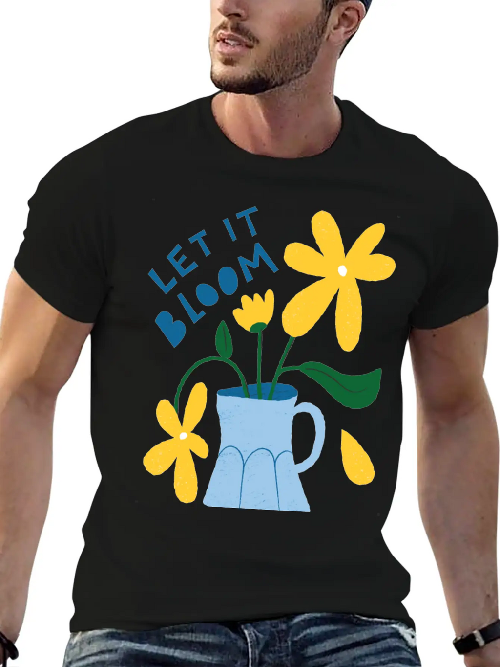 Bloom And Grow Breathable Graphic T-Shirt – Perfect For Casual Days